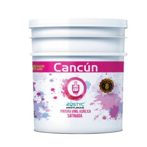 Pintura Vinil Acrílica Satinada Cancún 19 L